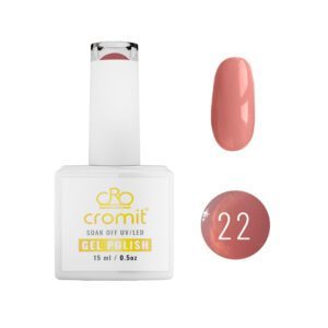 Nude translucent gel nail polish 22