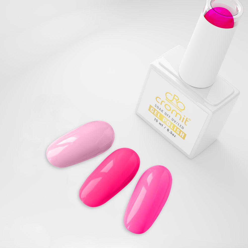 Gel polish fucsia 24