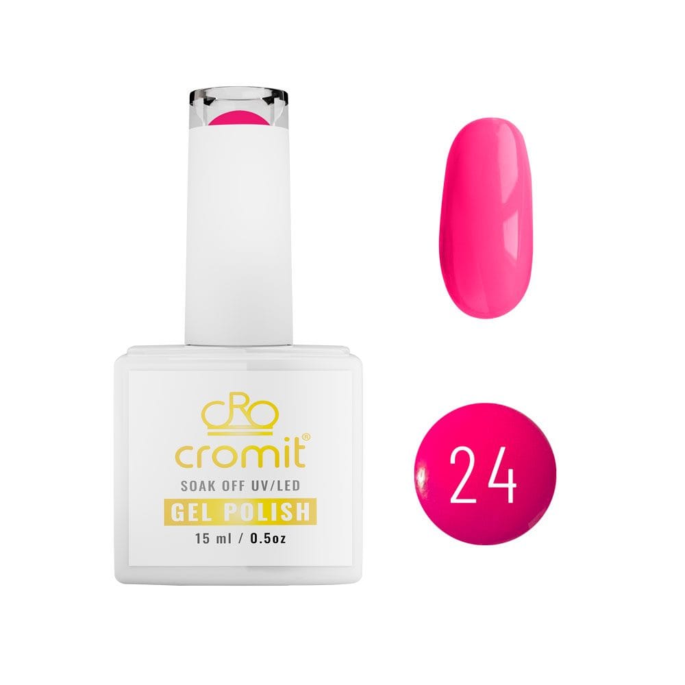 Gel polish fucsia 24