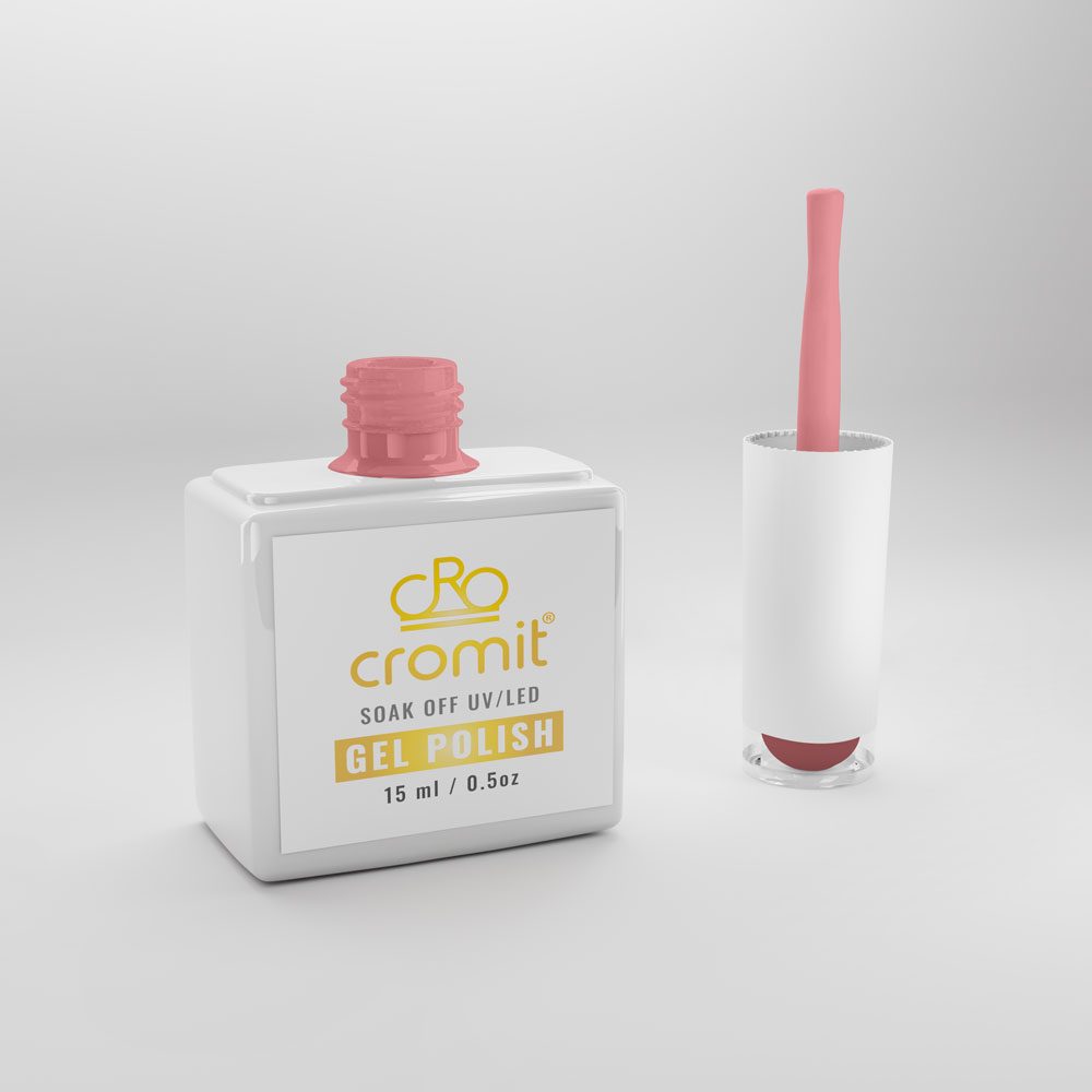 Cromit Gel polish rosado traslúcido 41