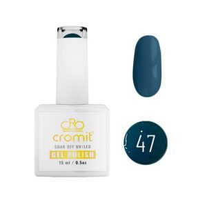 Dark green gel nail polish 47 Cromit